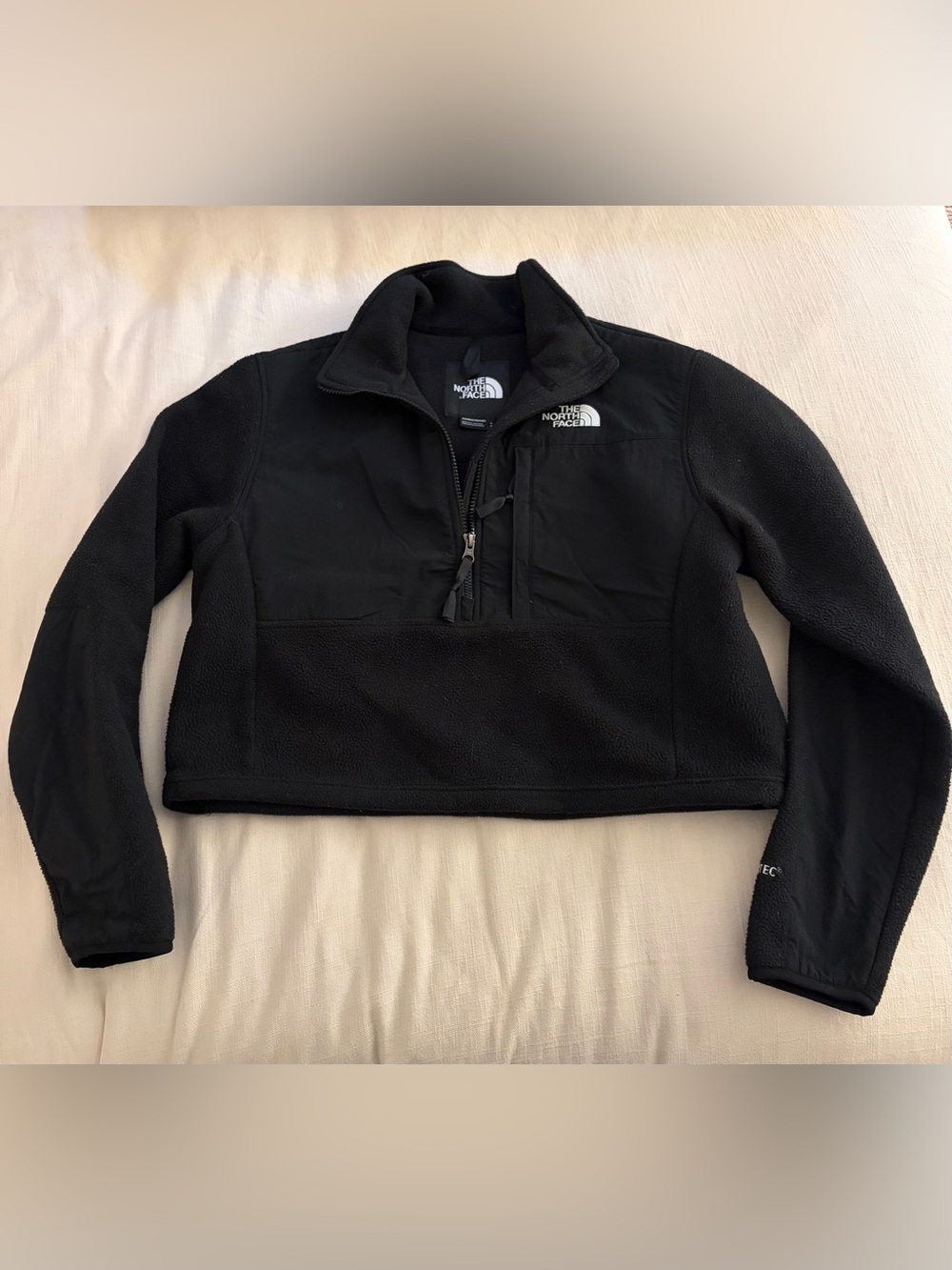 North Face Denali Cropped Fleece Jacket
